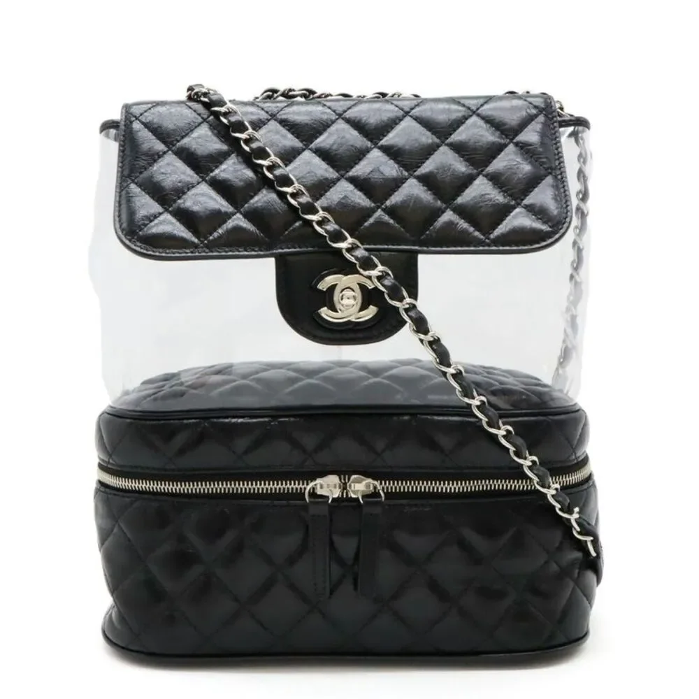 Chanel Matelasse Coco Mark Chain Shoulder Bag